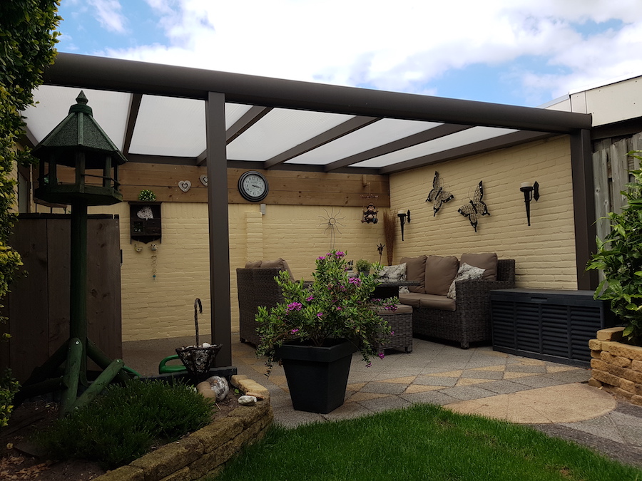 Stanza met polycarbonaat zonwerend kopie G&M Best, Stanza met polycarbonaat zonwerend